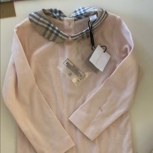 Brand new NWT Burberry 18months Onesie Gown